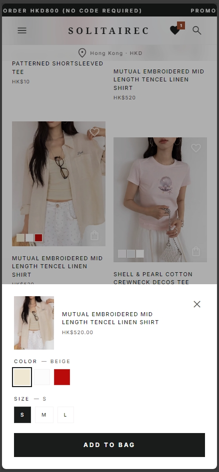 Quick Add To Cart