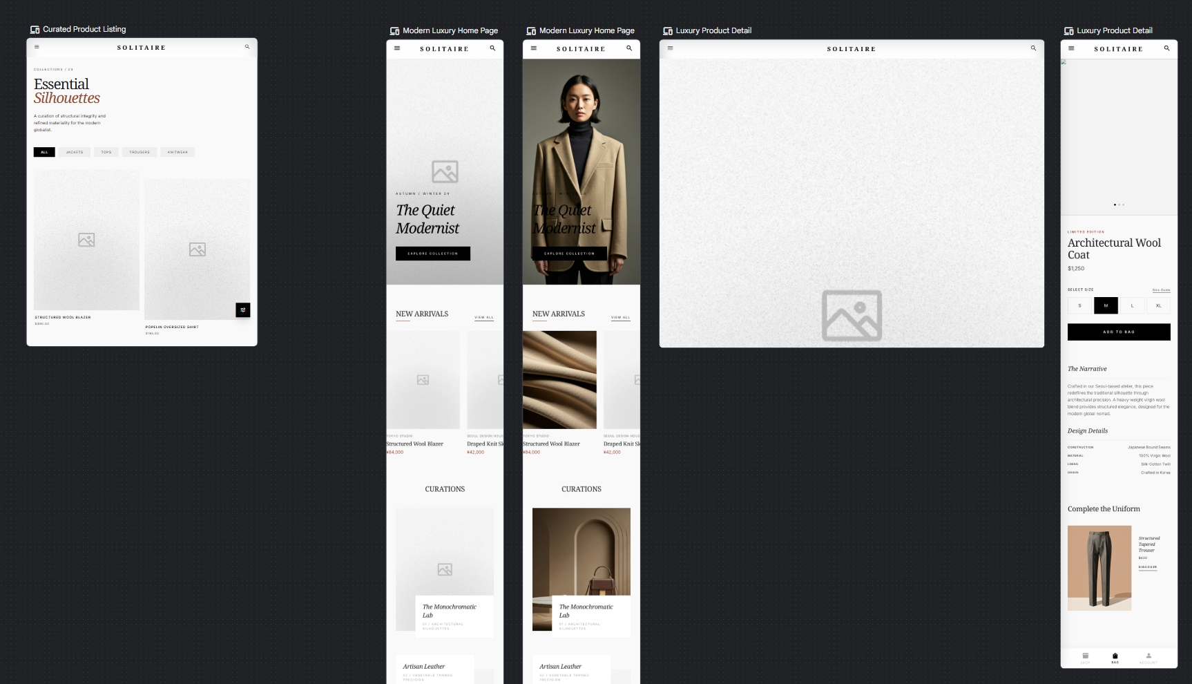 Google Stitch Mood Board